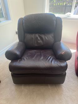 Free Eggplant manual Recliner