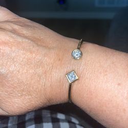 Michael Kors Flexible Open Cuff Bracelet 