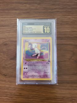 Cgc10 prestine blackstar promo mew #8