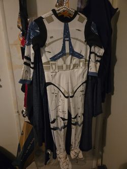 Stormtrooper Costume No Mask Size Medium