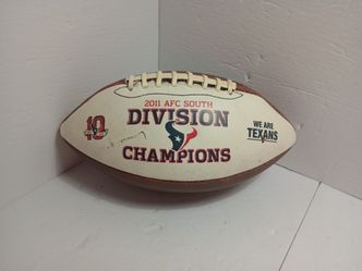 Texans Collectible Football