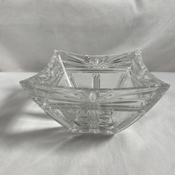 Waterford Crystal Signed Square Bowl #598