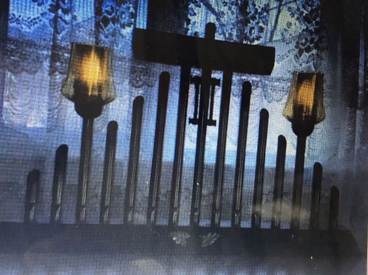 Conn 16 organ pipe lamp, lights Put On Organ Or piano