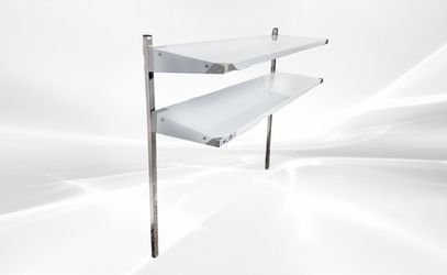 NSF 47 in Two-layer Stainless Steel Shelf 2LTS-1547-418