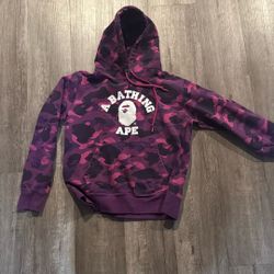Purple Bape Hoodie 