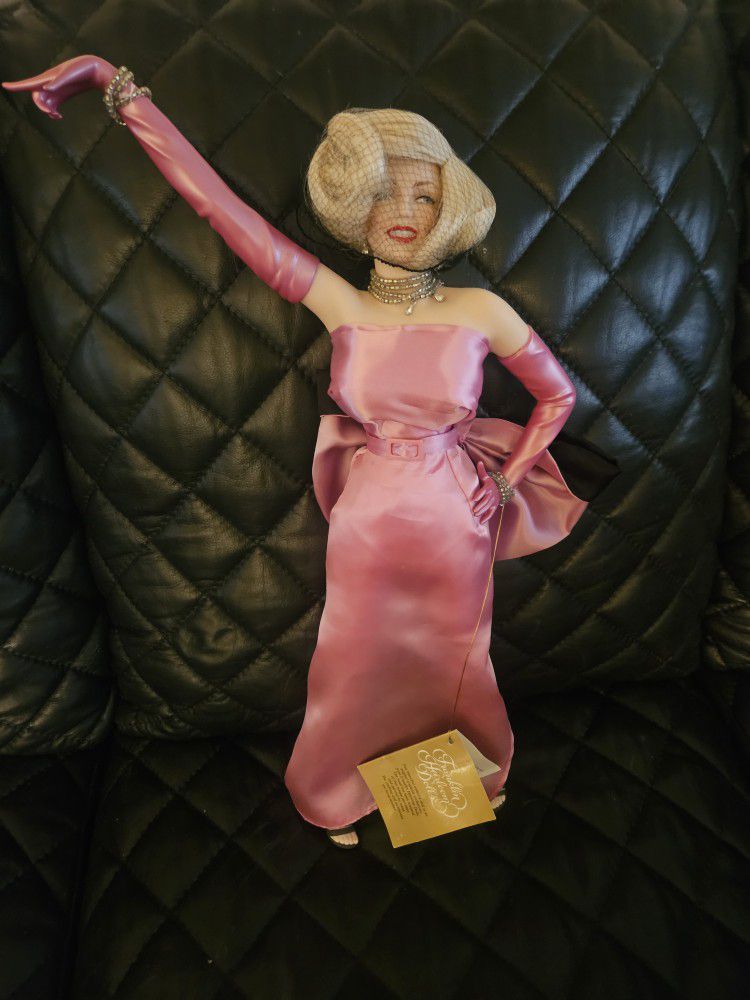 Marilyn Monroe Collectible Porcelain Doll