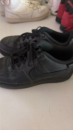 Nike Air Force 1/1 GS "Black Bright Crimson