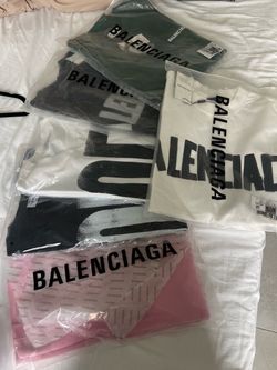 Balenciaga Logo T-Shirts Bundle