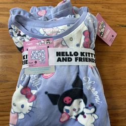 NWT licensed Sanrio Hello Kitty and friends girls 2pcs Pajama Set size 11/12yrs