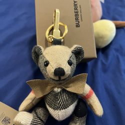 Burberry bag charm