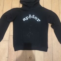 Black Vvs Sp5der hoodie 