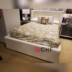 Queen or king fabric bed frame (Matters sell seperately)