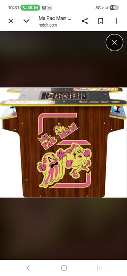 Arcade 1UP Ms.Pacman Project