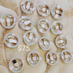 15 Units Of Original Apple iPhone Chargers 