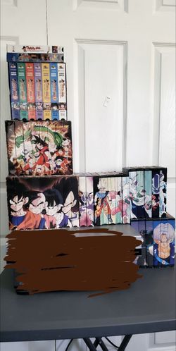 VHS videos of dragon ball z