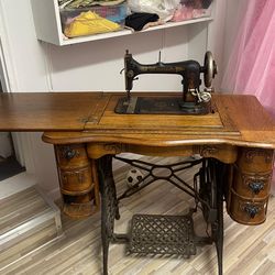 Vintage sewing machine