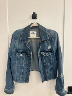 Hollister Cropped Denim Jacket