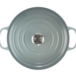 LE CREUSET - Signature Round Dutch Oven - Sea Salt $320