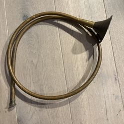 Antique Solid Brass French Horn
