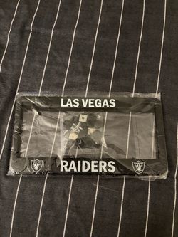 Raiders plate frames (2)