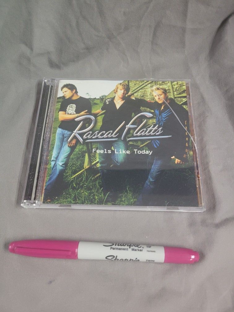 Rascal Flats CD, 2004, Feels Like Today.