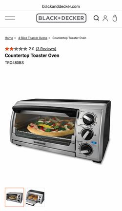 Black+Decker Countertop Toaster Oven *NEW*