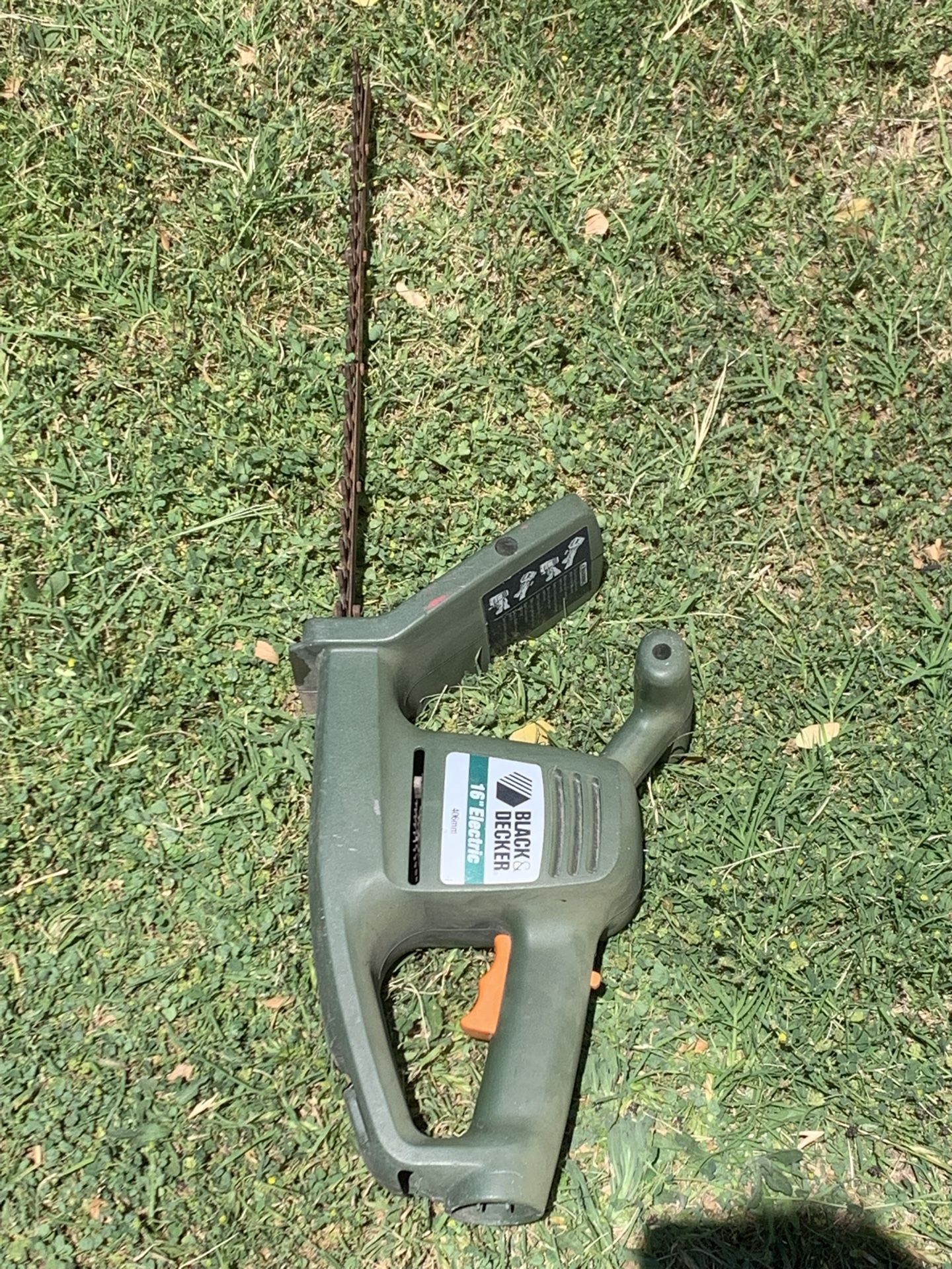 Black & Decker Hedge Trimmer Tool Landscaping