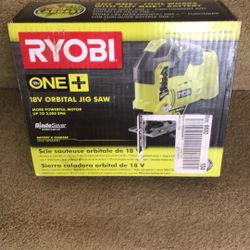 RYOBI ONE. 18V oRBITAL JIG SAW