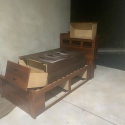 Drawers And Bed Frame