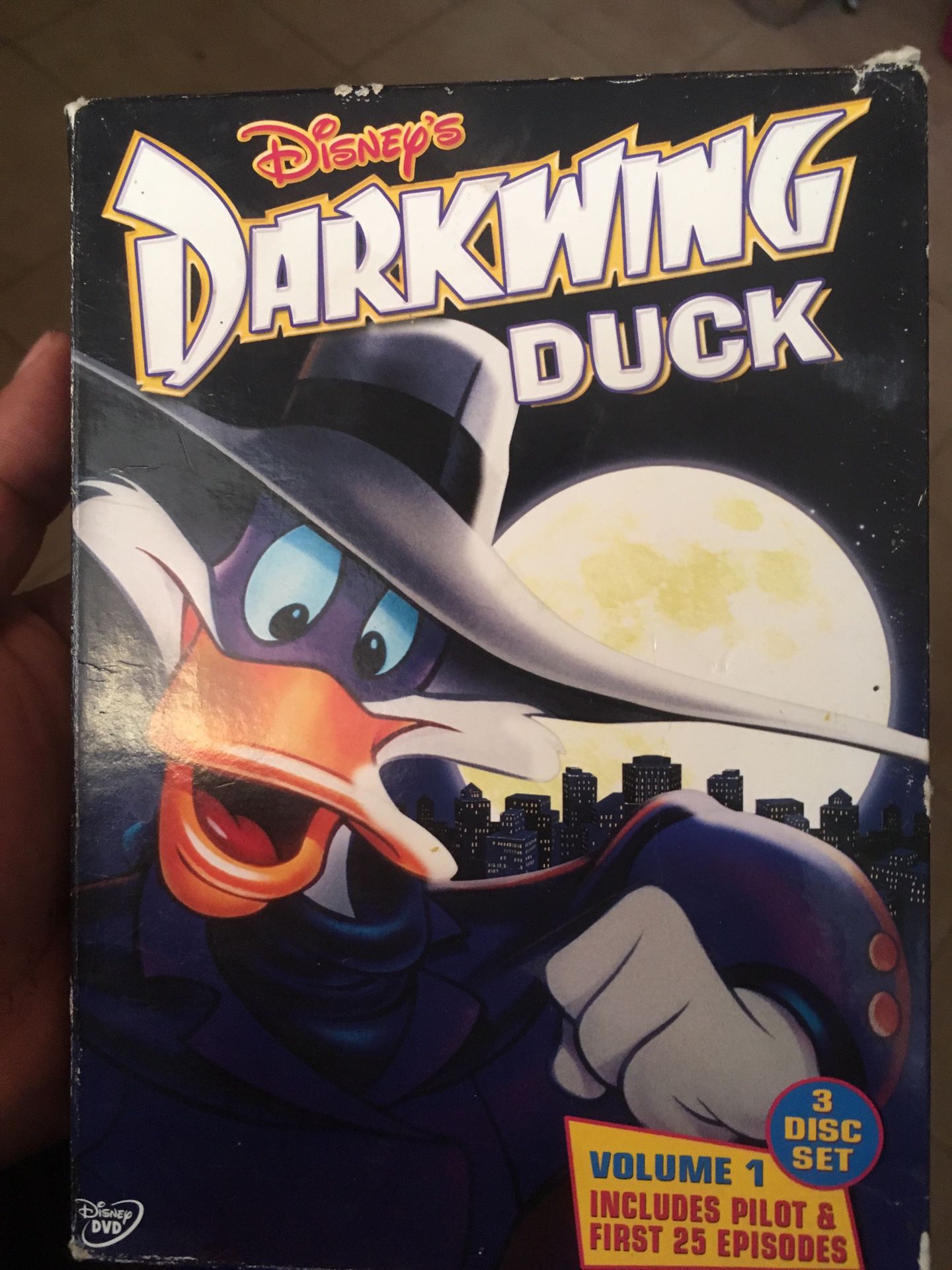Darkwing Duck - Vol. 1 (DVD, 2006, 3-Disc Set). Condition is Very Good.
