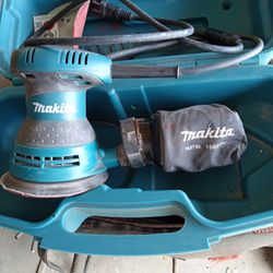 Makita Orbital Sander With Bag