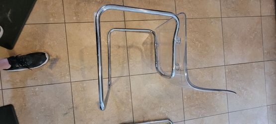 3 Ikea clear plastic chair comfy