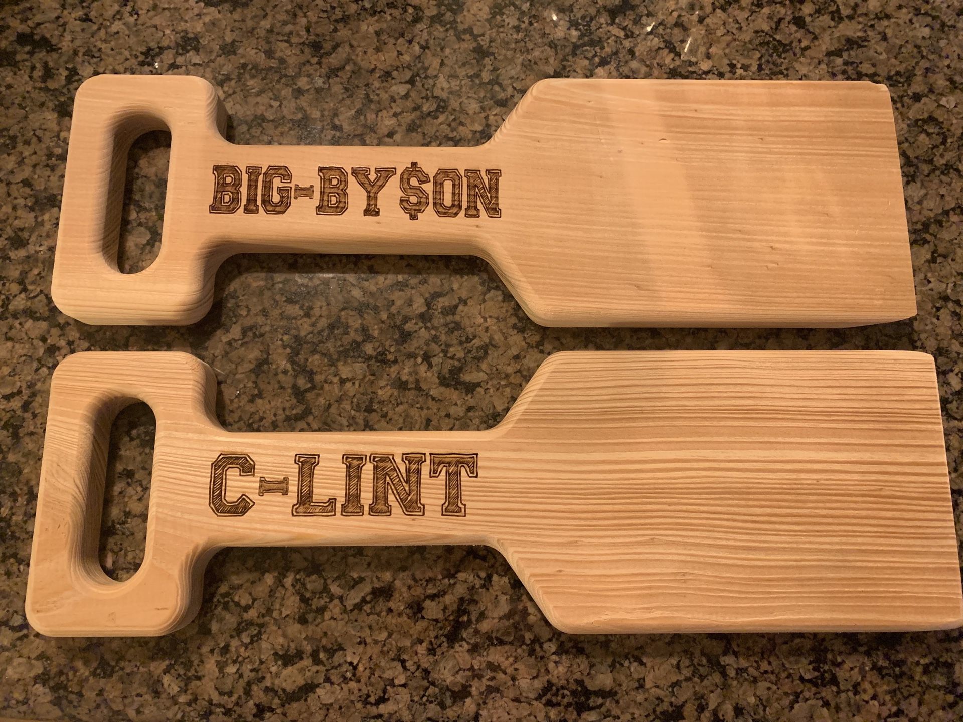 BBQ grill scrapers. Great for Father’s Day!