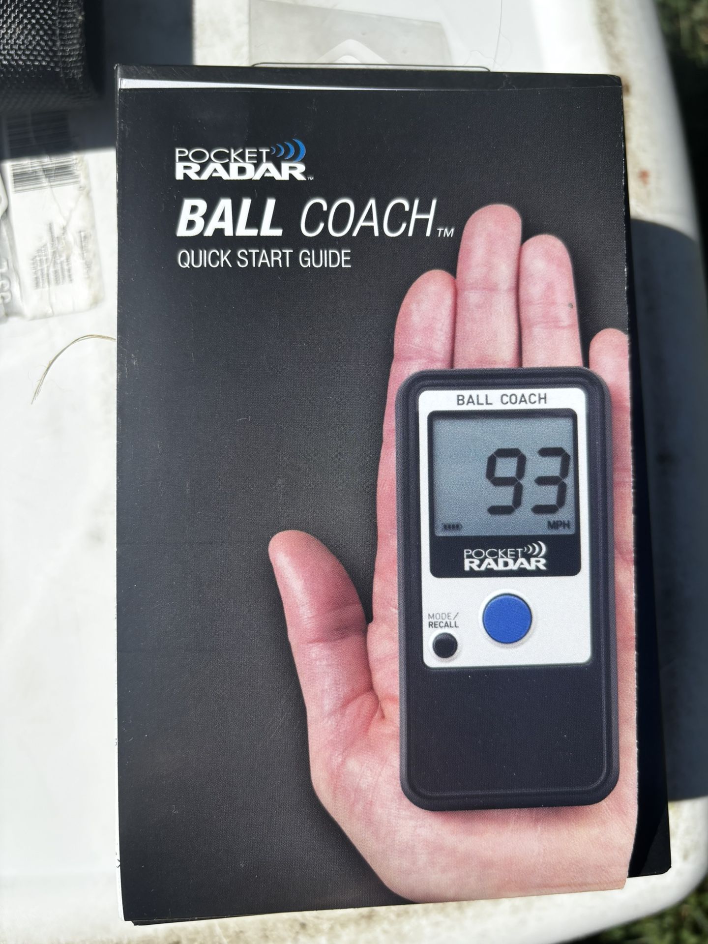 Pocket Radar Ball Coach