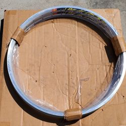 MAVIC EX721 SSC 26" 32 SPOKE WHEEL HOOPS NOS NEVER INSTALLED NOR LACED UP DH FR MTB RIM SET IN RAW BRUSHED ALUMINUM FINISH