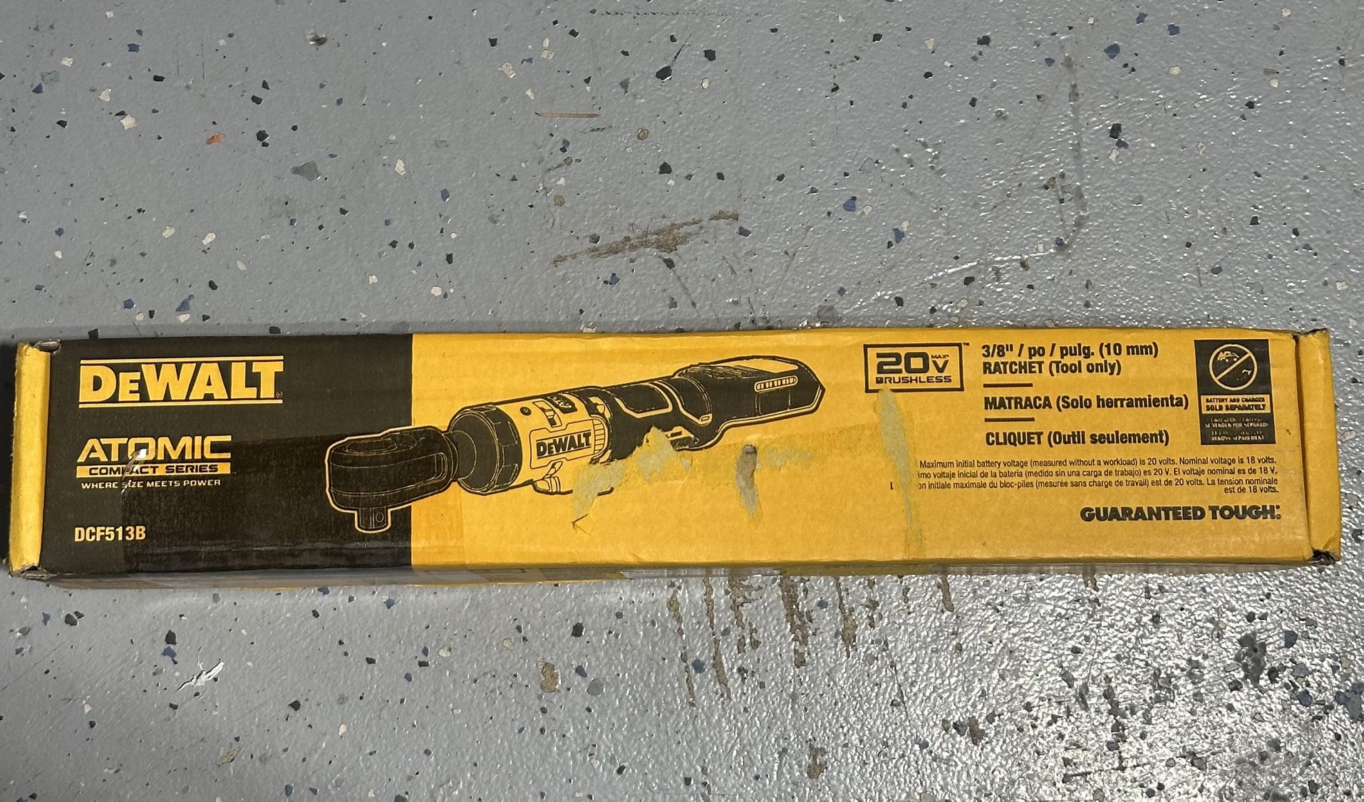 Dewalt DCF 513B 3/8” Ratchet 20v