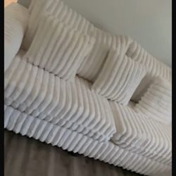White Sofa Set