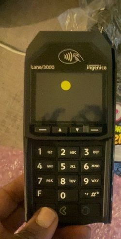 Ingenico Lane/3000 credit card terminal