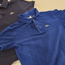 Boys Size 10  Lacoste Shirt Bundle