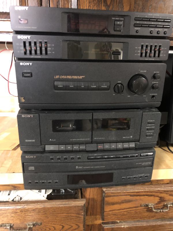 Sony LBTD159 Compact HiFidelity Stereo System Receiver for Sale in
