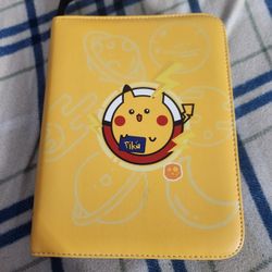 Pikachu Card Book With 2x2 Card Sleeves