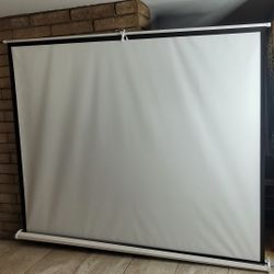 120" Manuel Pull Down Projector Screen