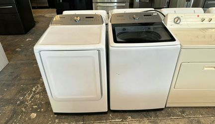 Samsung Basic Washer Dryer Set - Large Capacity Energy Efficient