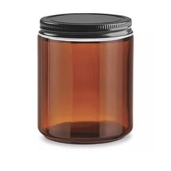 Glass Jars - 8 oz, Metal