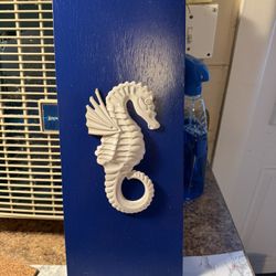 Nautical Seahorse Wall Decor