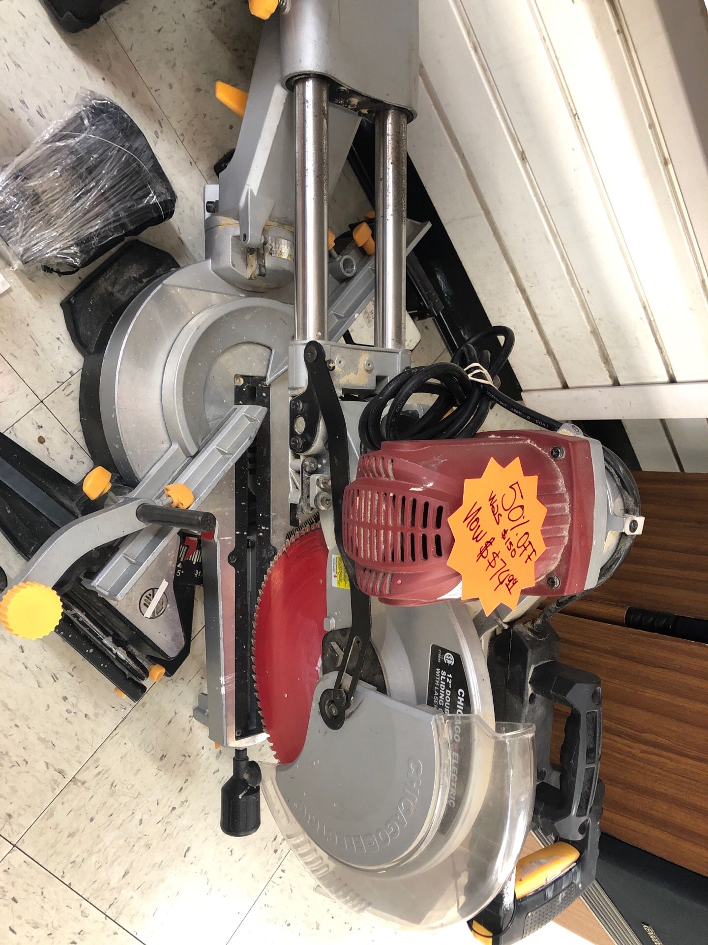 Chicago Electric Mitre Saw