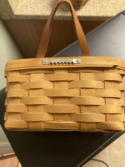 Longaberger Basket And Liner