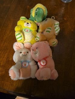 Strawberry Shortcake Plush Pet Animals VINTAGE 
