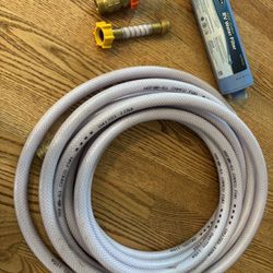 Travel Trailer water System Hose And Filter 
