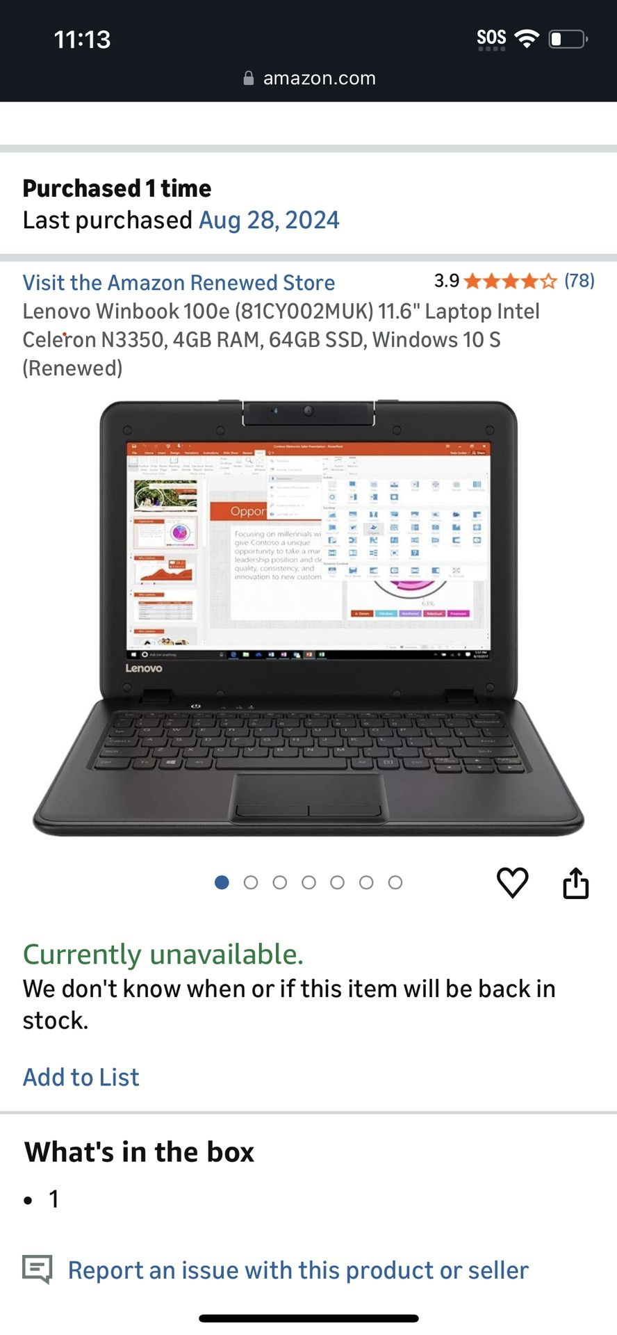 6, Yes 6! Chromebook Computers Never Used